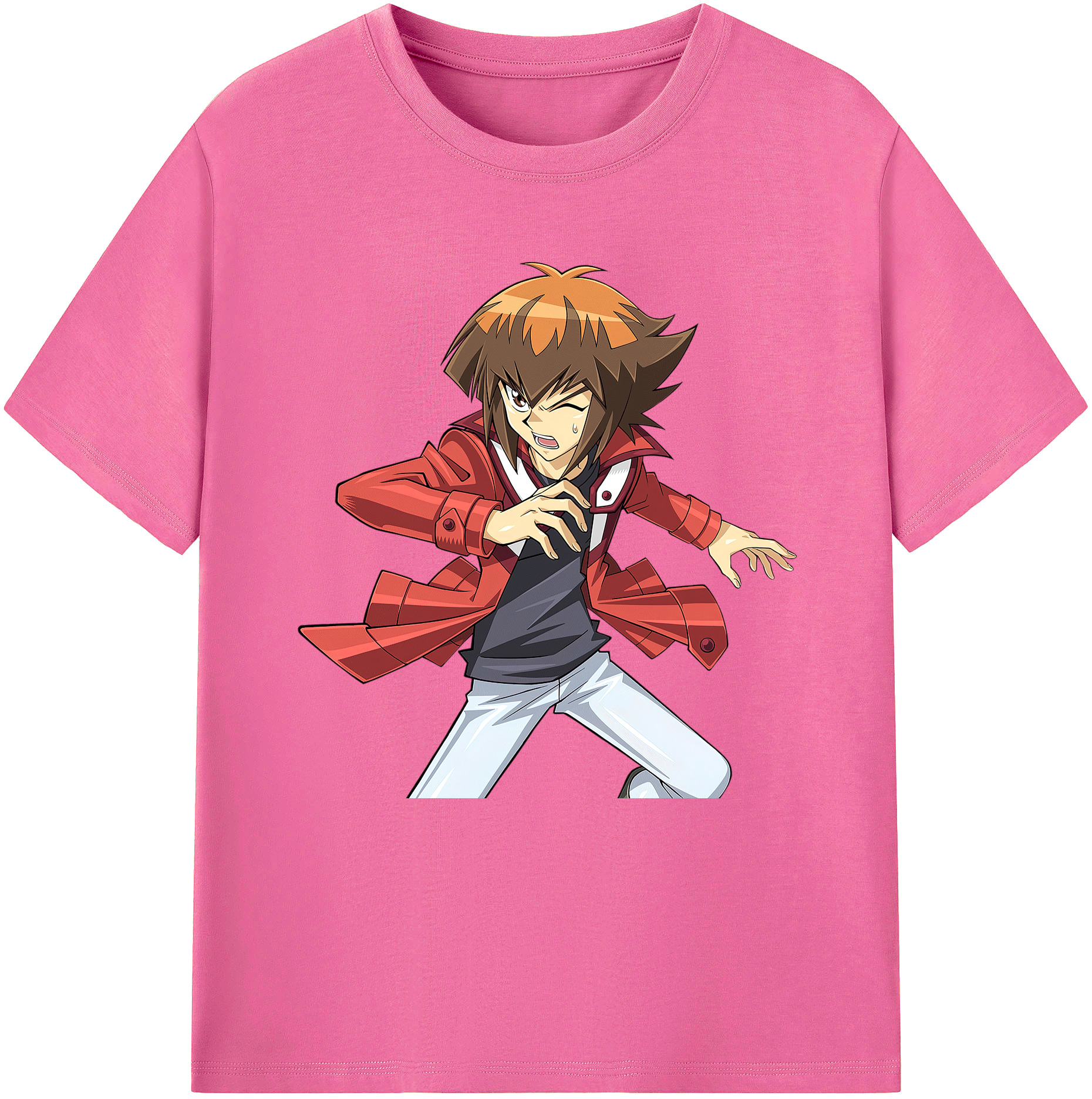 （画像用） 遊☆戯☆王 Yu-Gi-Oh! レディースカジュアルプリントTシャツ（綿100％）